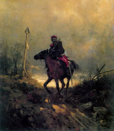 1863 Radosław Sołek - Maksymilian Gierymski - Powstaniec 1863 roku 1869 olej na desce.jpg